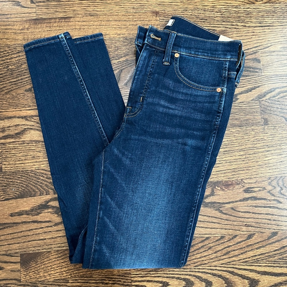 NWT Madewell Women’s 10” High Rise Skinny Jeans, Size 29T